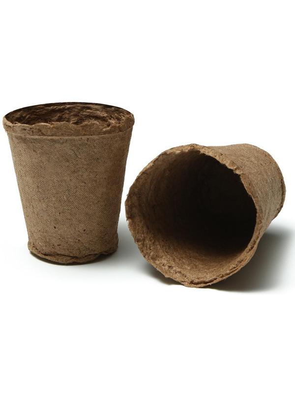 Мини-парник: 36 × 13 × 12 см, торфяной горшок 6,5 × 6,5 см (12 шт.)