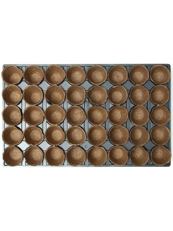 Набор для рассады: торфяной горшок 6 × 6 см, кассета на 40 ячеек