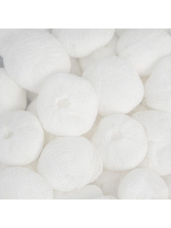 Тампоны Марлевые нестерильные, однослойные, плотность 32 гр/м2 d- 20мм 50 шт/уп