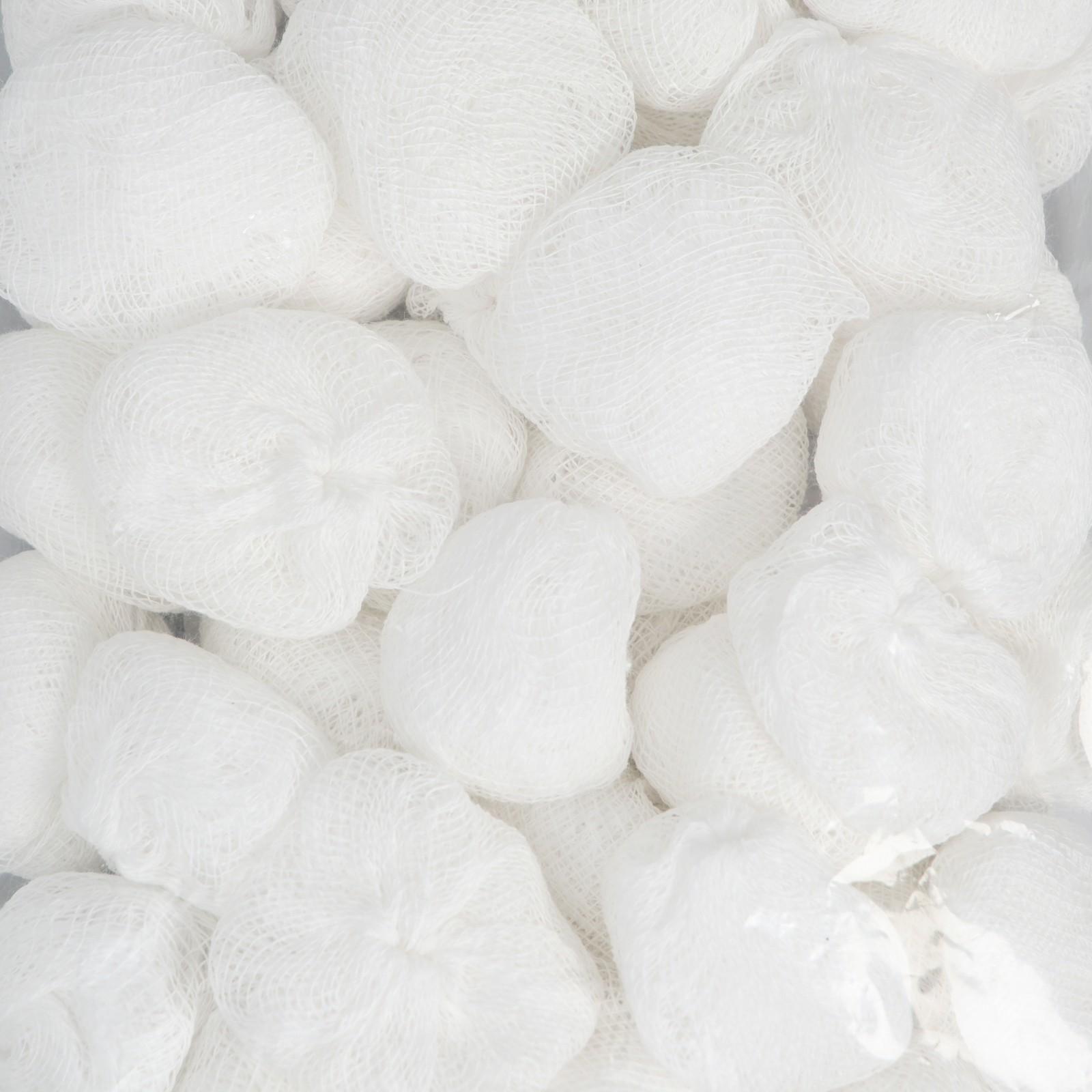 Тампоны Марлевые нестерильные, однослойные, плотность 32 гр/м2 d- 30мм 50 шт/уп