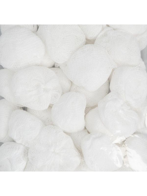 Тампоны Марлевые нестерильные, однослойные, плотность 32 гр/м2 d- 30мм 50 шт/уп