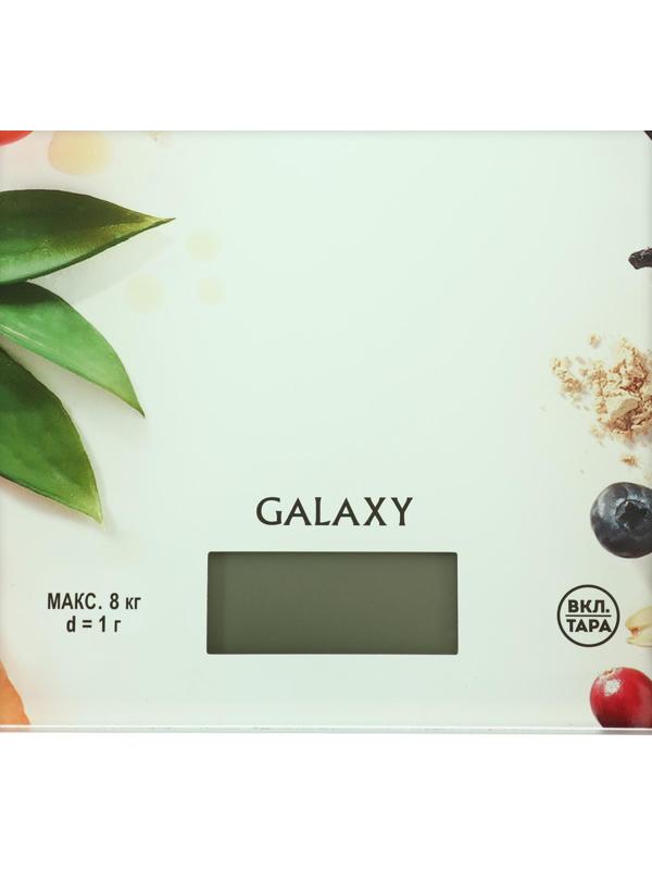 Весы кухонные Galaxy GL 2809, электронные, до 8 кг, рисунок 