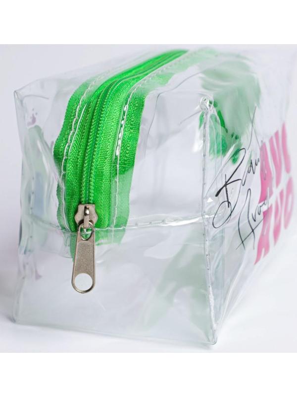 Косметичка-пенал из прозрачного PVC AVOgirl, 14х8 см