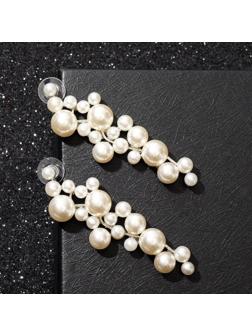 Серьги с жемчугом 