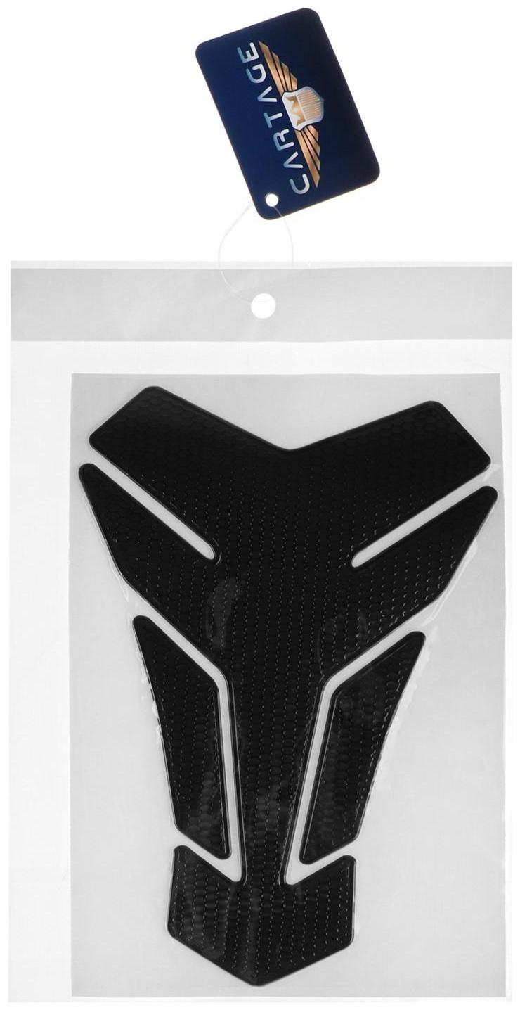 Наклейка защитная на топливный бак мотоцикла, 20×14 см