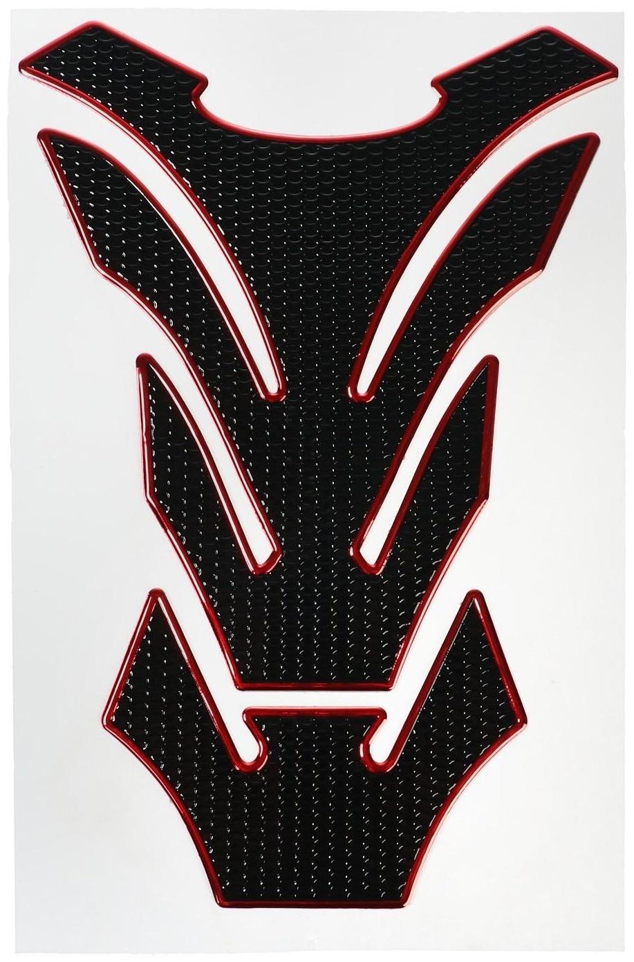 Наклейка защитная на топливный бак мотоцикла, 20×14 см