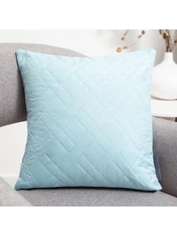 Подушка ST- Стандарт 40х40см декоративная голубая МФ