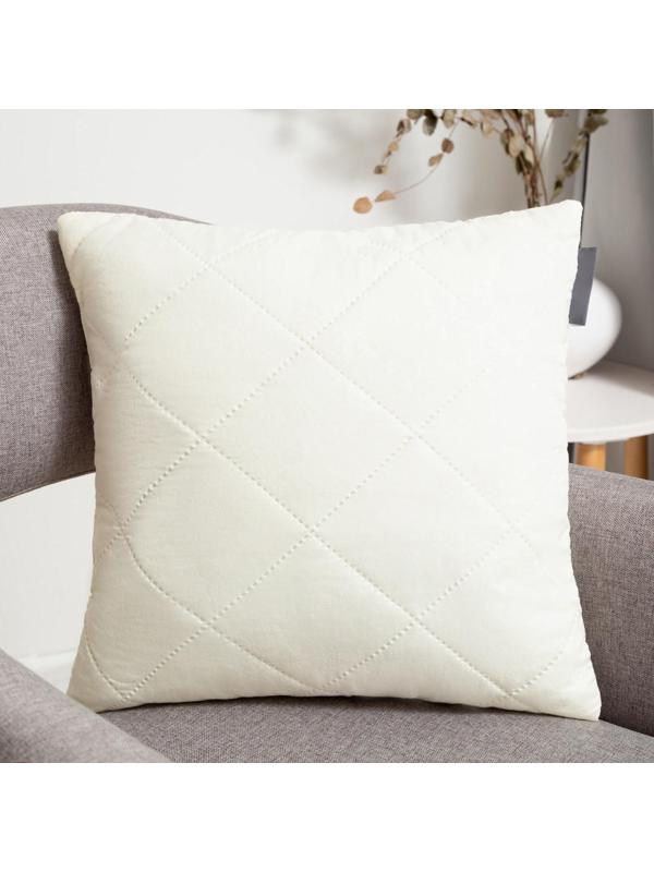 Подушка ST- Стандарт 50х50см, декоративная молочная