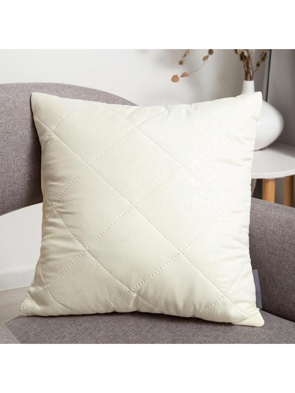 Подушка ST- Стандарт 50х50см, декоративная молочная