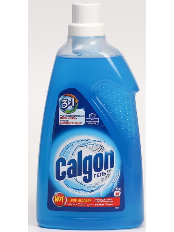 Средство для смягчения воды и предотвращения образования налета «Calgon 3в1» гель, 1500 мл