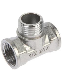 Тройник ZEIN engr, 1/2