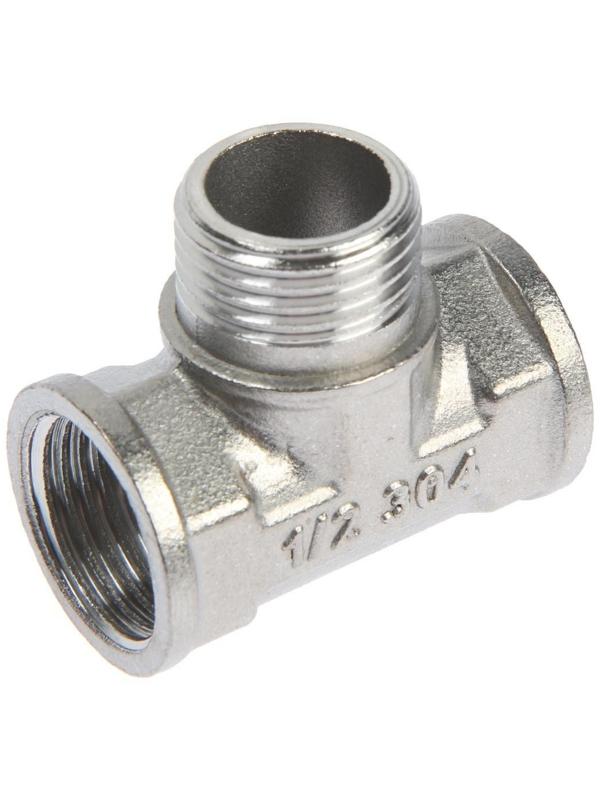 Тройник ZEIN engr, 1/2