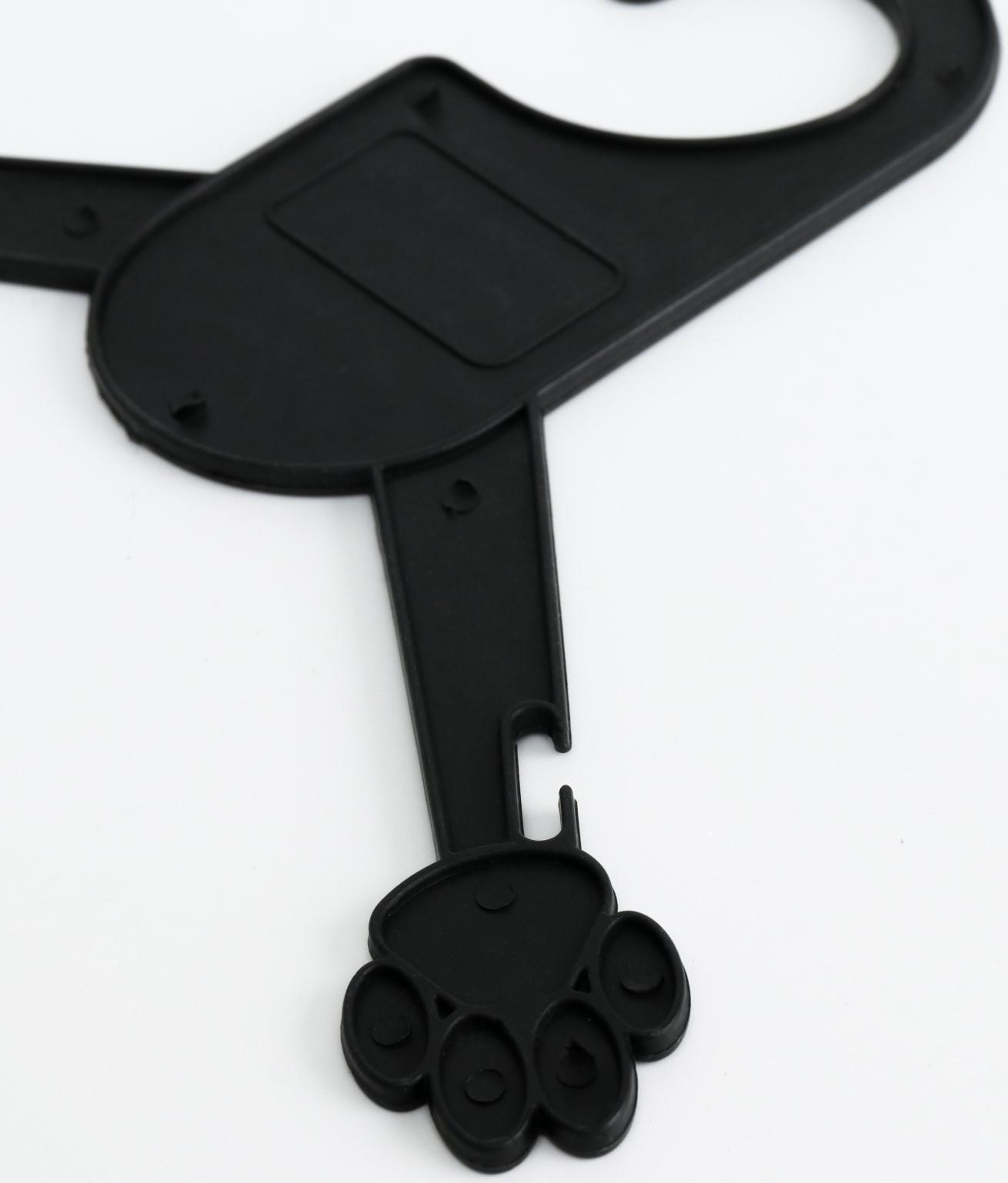 Вешалка для одежды животным, 23 х 17 см, чёрная