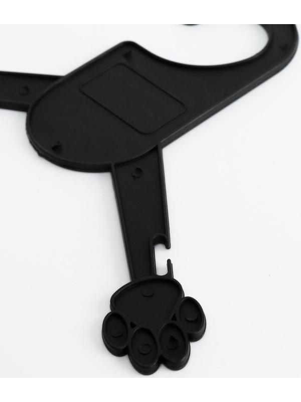 Вешалка для одежды животным, 23 х 17 см, чёрная