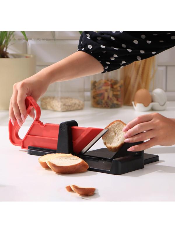 Слайсер для продуктов Aperi, цвет чёрный, красный