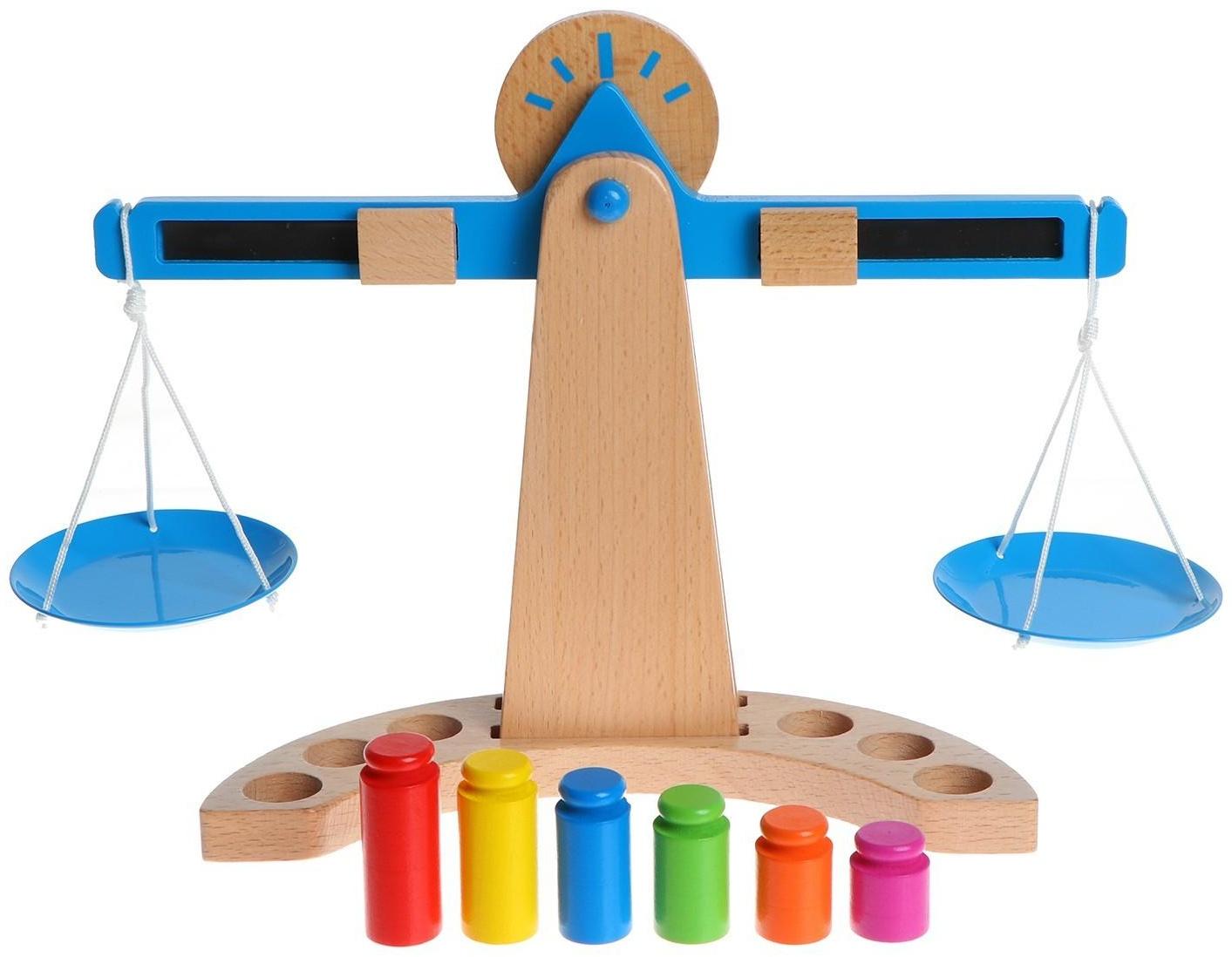 Деревянная игрушка «Весы»