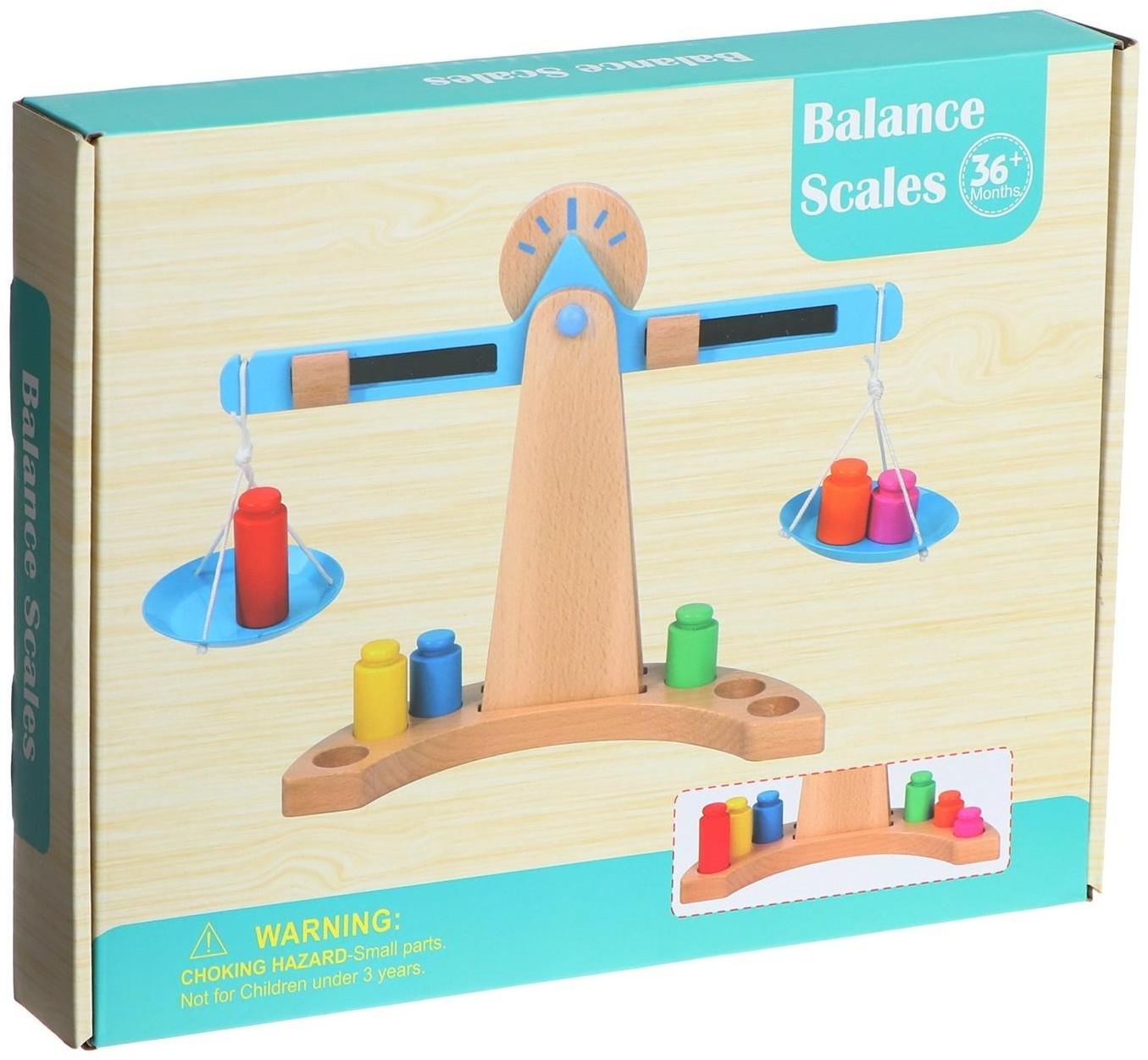 Деревянная игрушка «Весы»