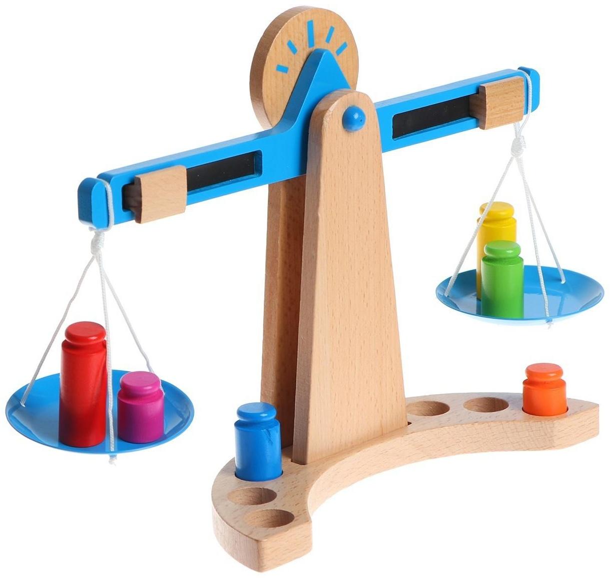 Деревянная игрушка «Весы»