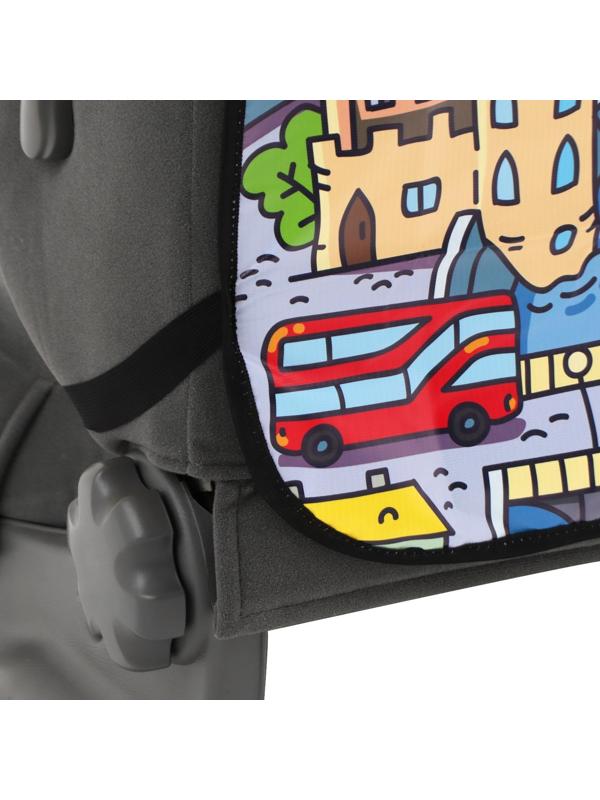 Накидка-незапинайка Веселый город, ПВХ, 60 х 45