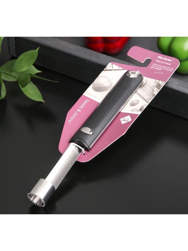 Нож для сердцевины Bonjo, 21×2,7 см, цвет чёрный