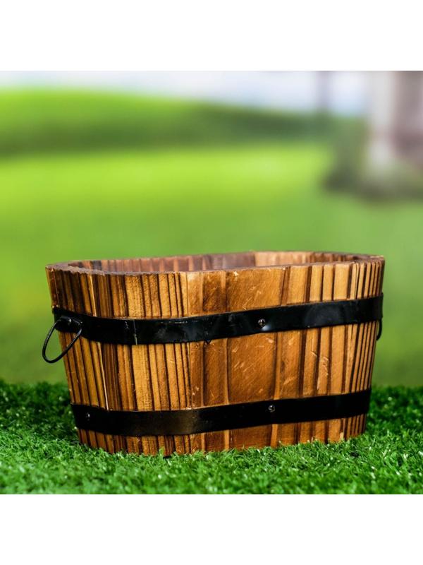 Кашпо деревянное 