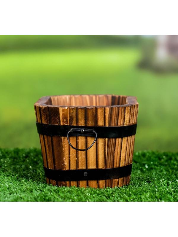 Кашпо деревянное 