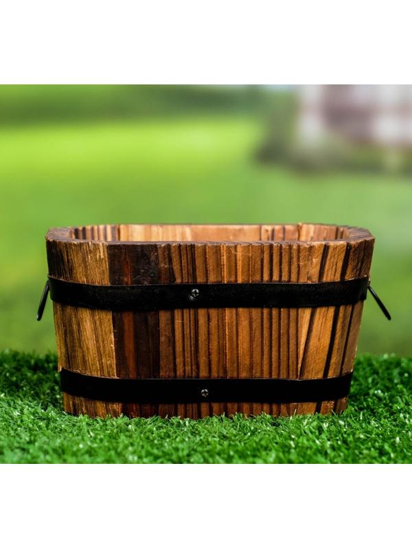 Кашпо деревянное 