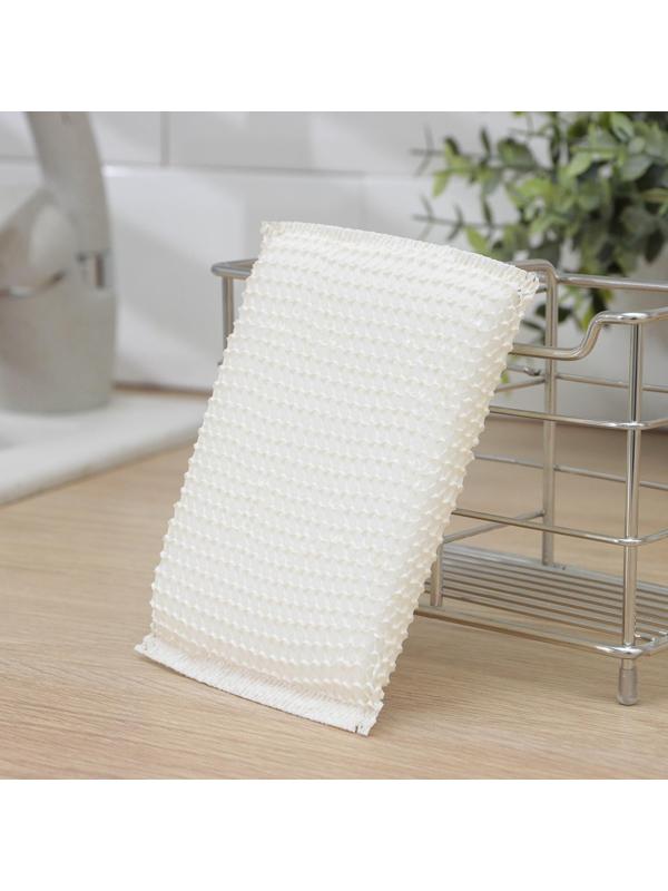 Губка для мытья посуды «Ячейки», с пластиковым скрабером