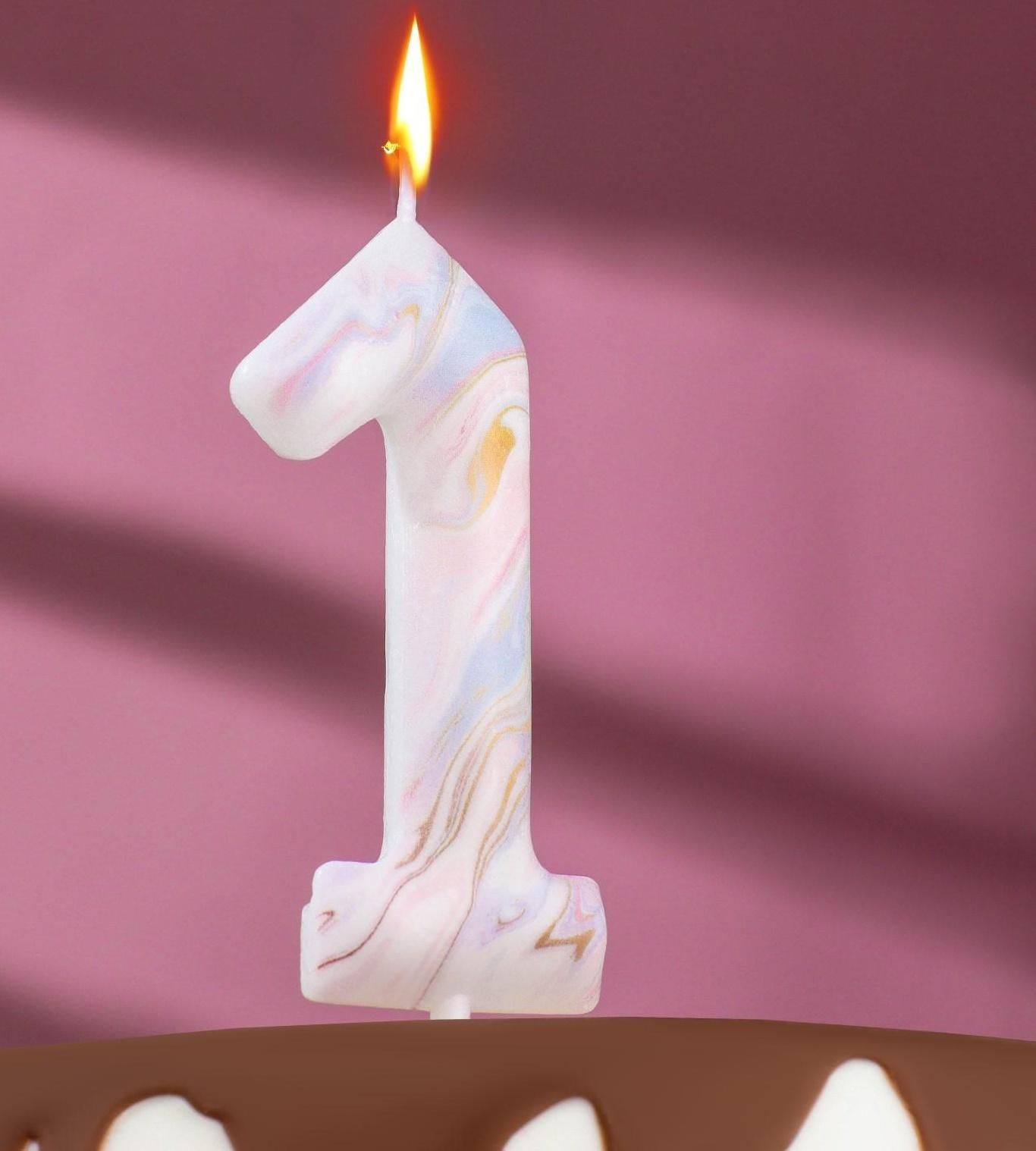 Свеча в торт 