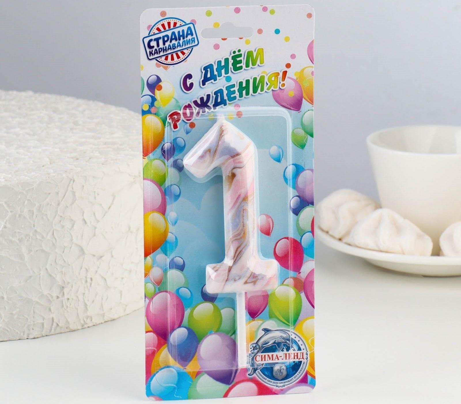 Свеча в торт 