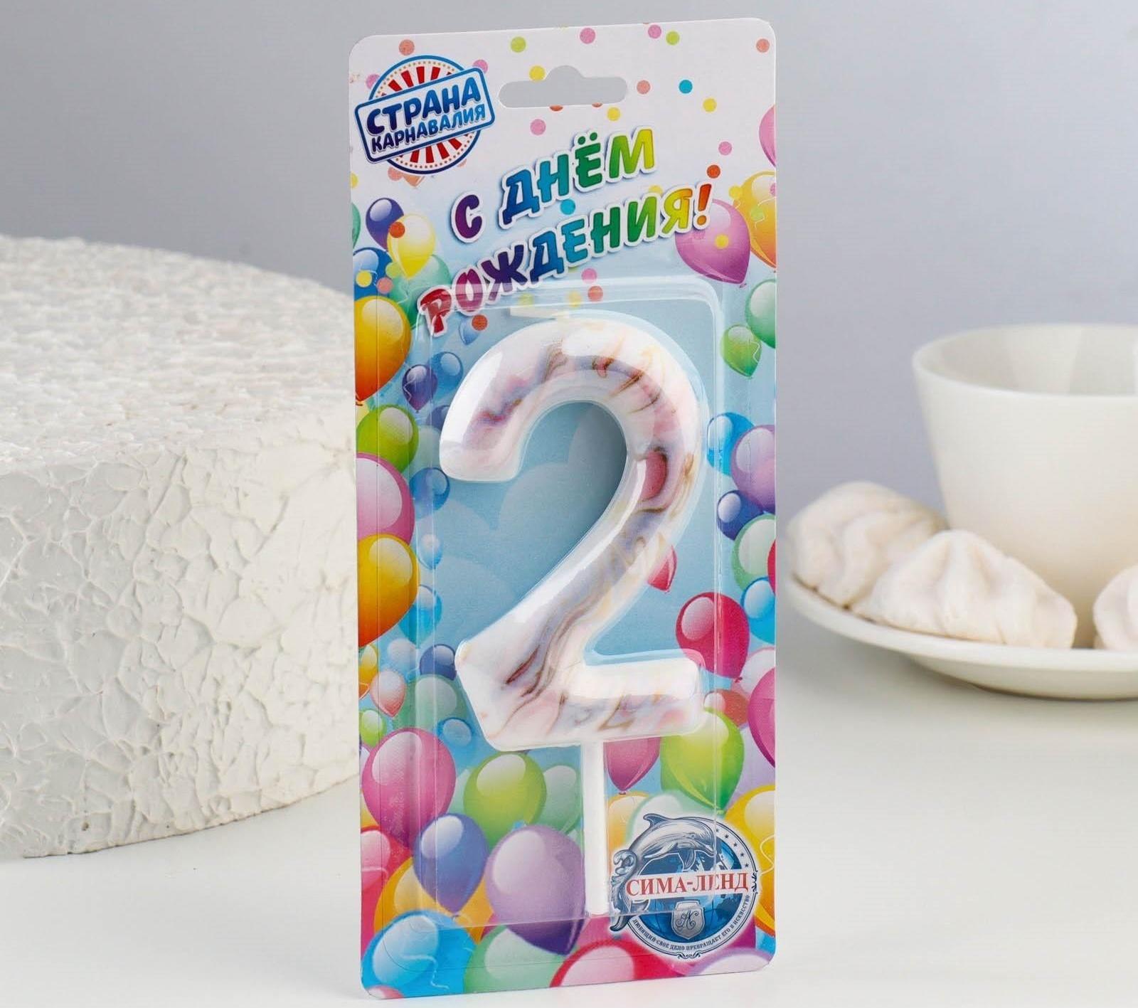 Свеча в торт 