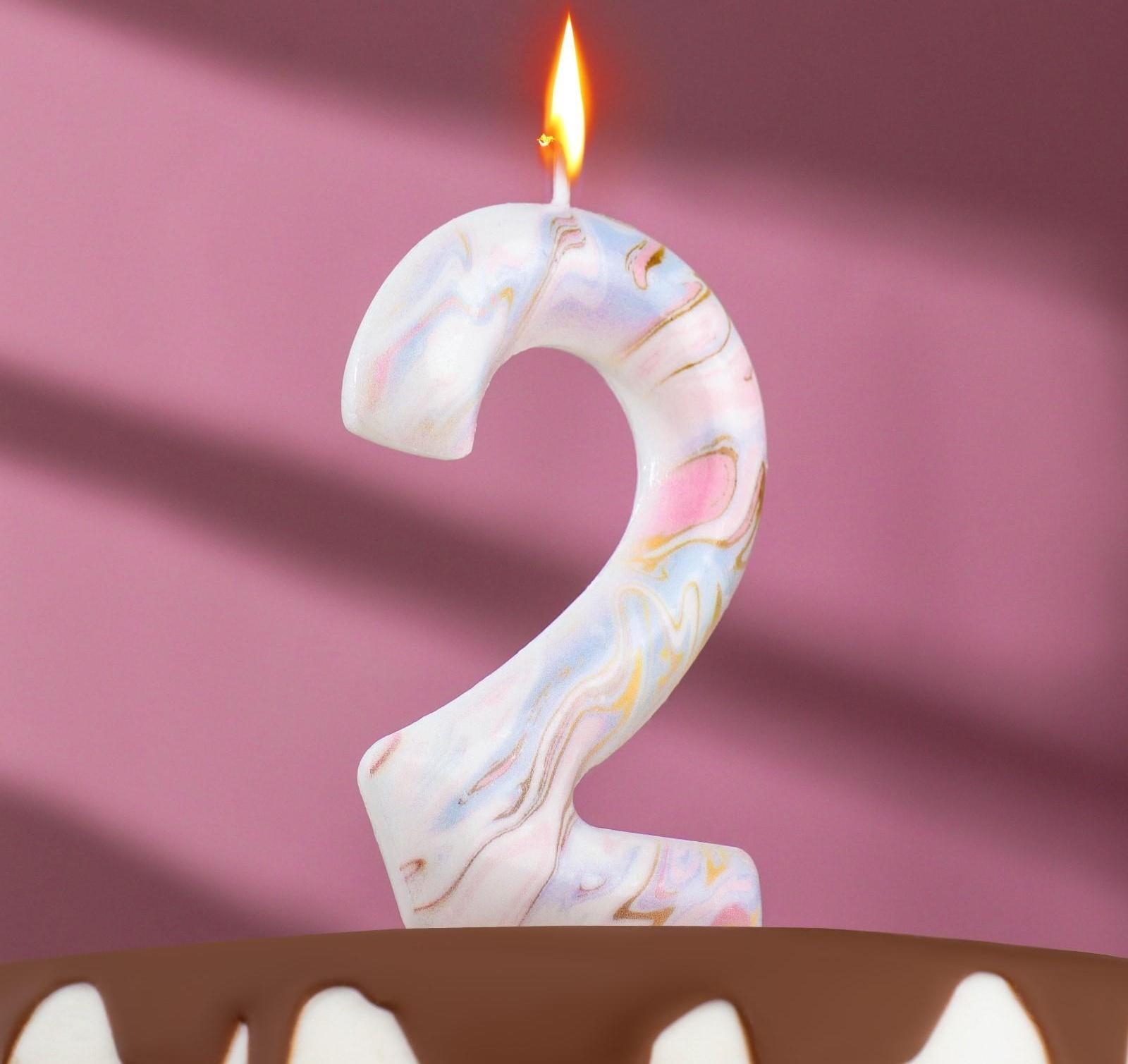 Свеча в торт 