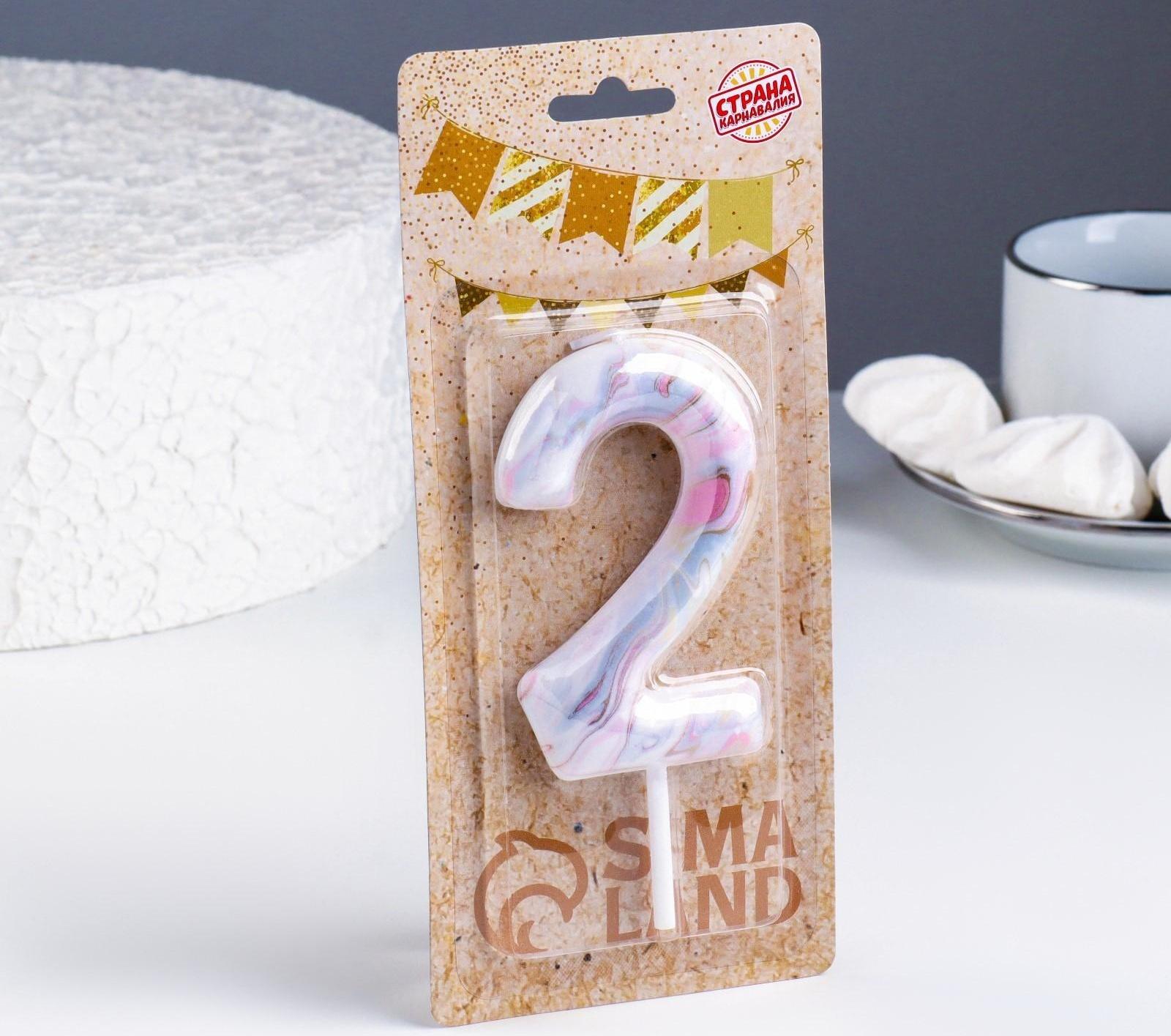 Свеча в торт 