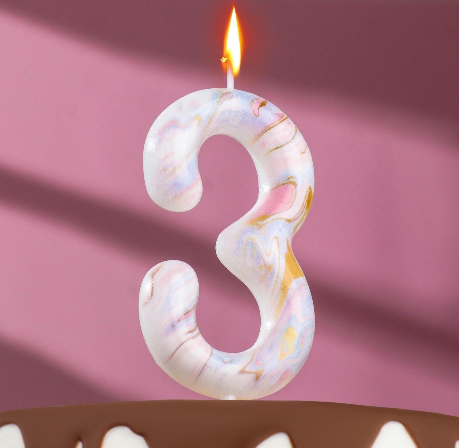 Свеча в торт 