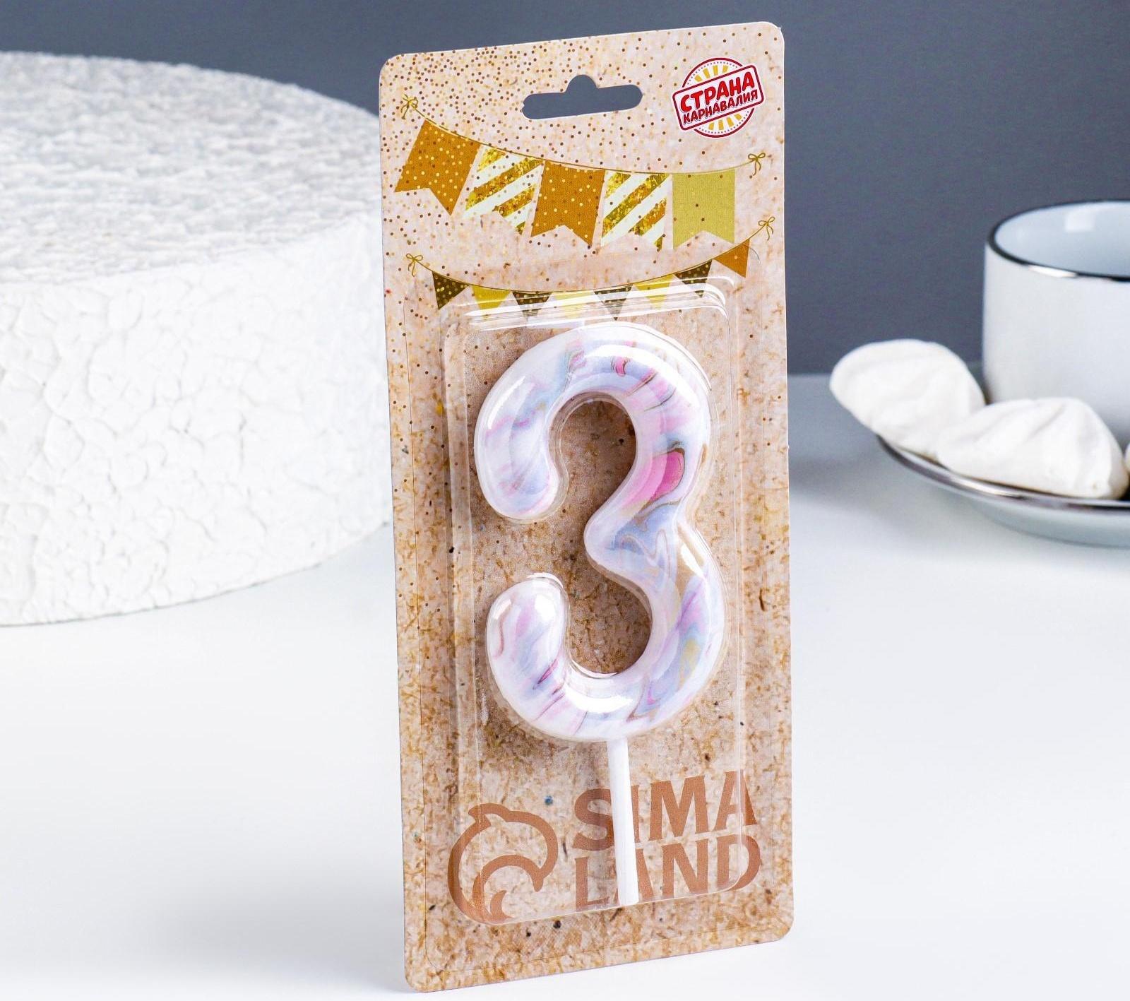 Свеча в торт 