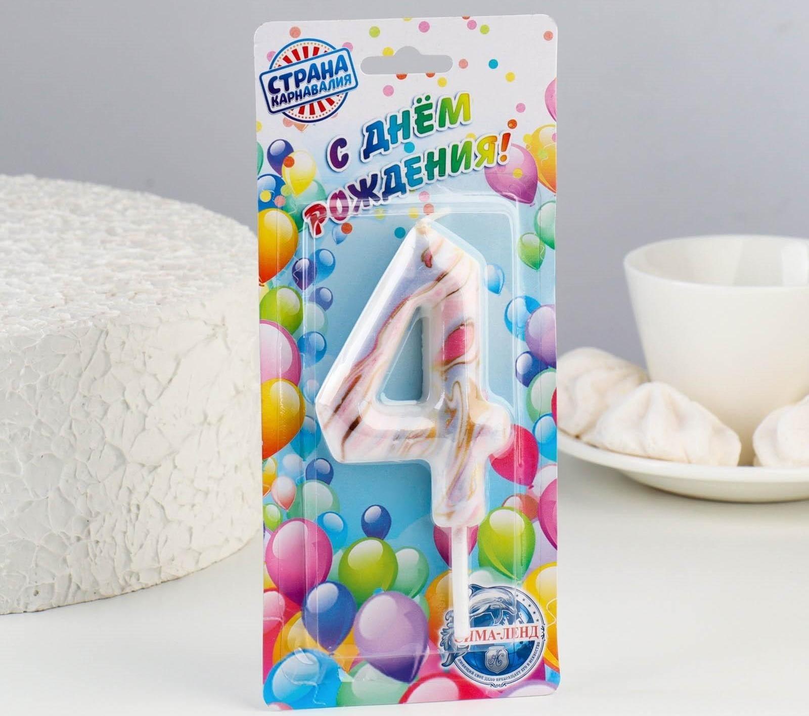 Свеча в торт 