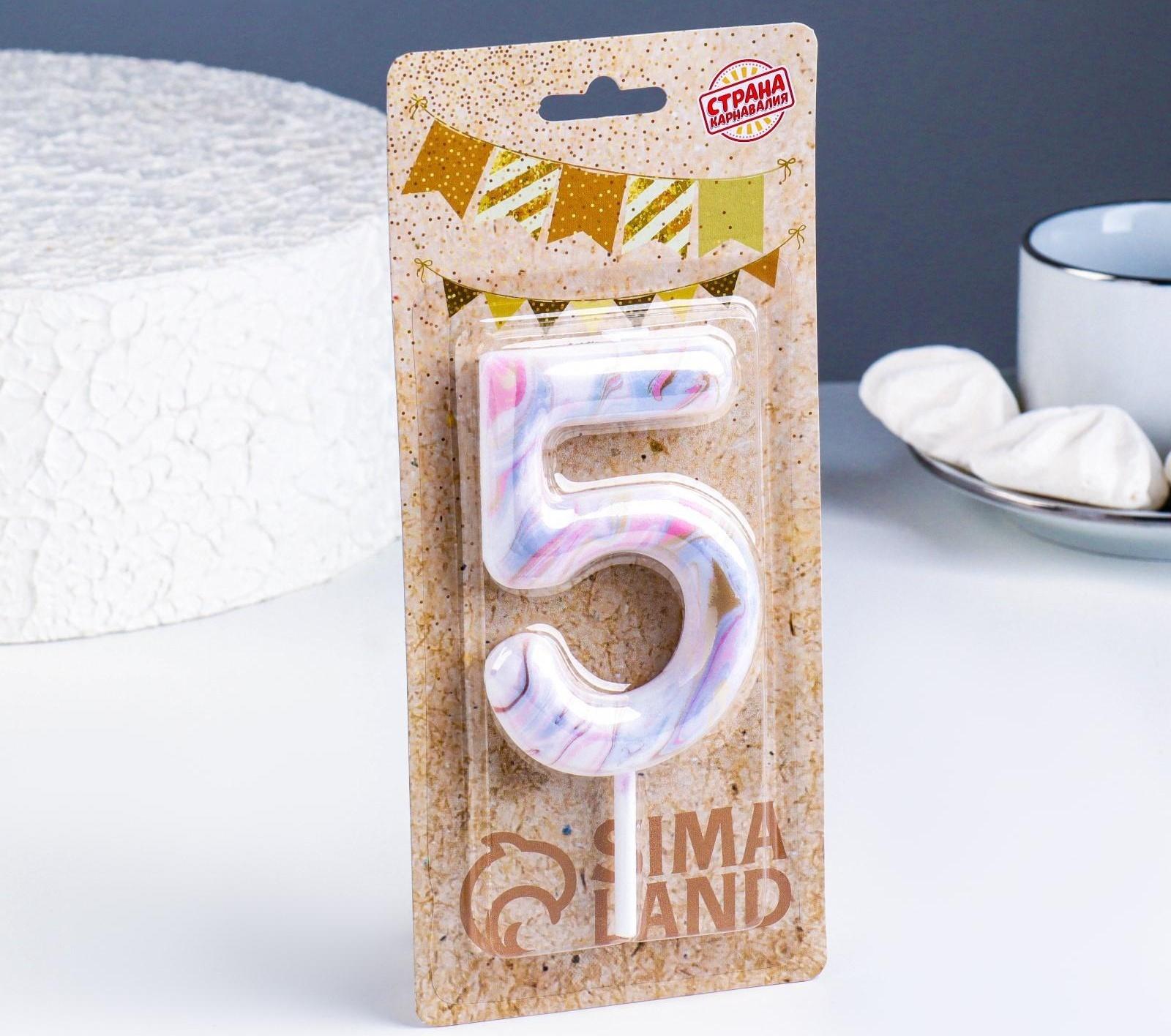 Свеча в торт 