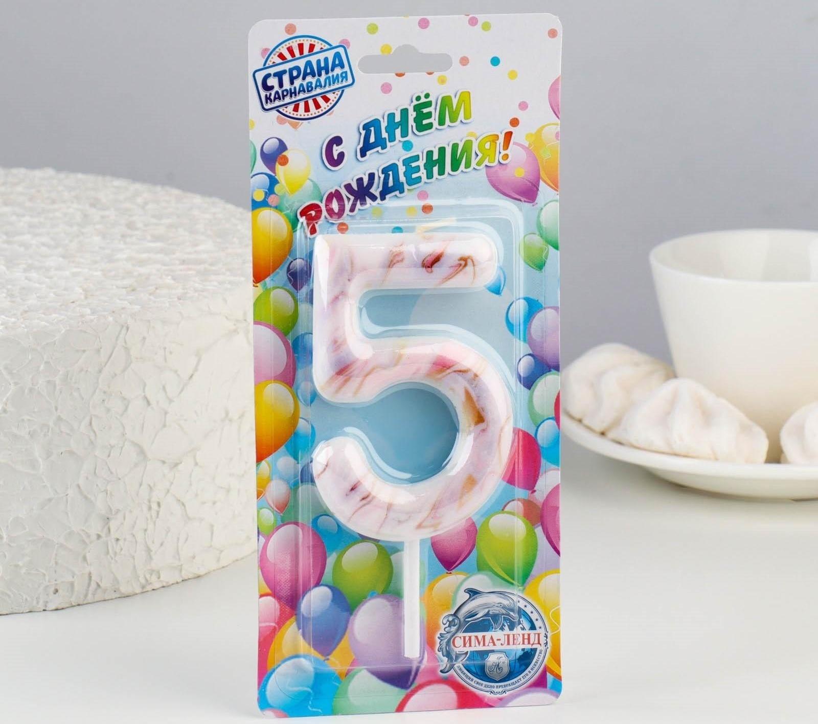 Свеча в торт 