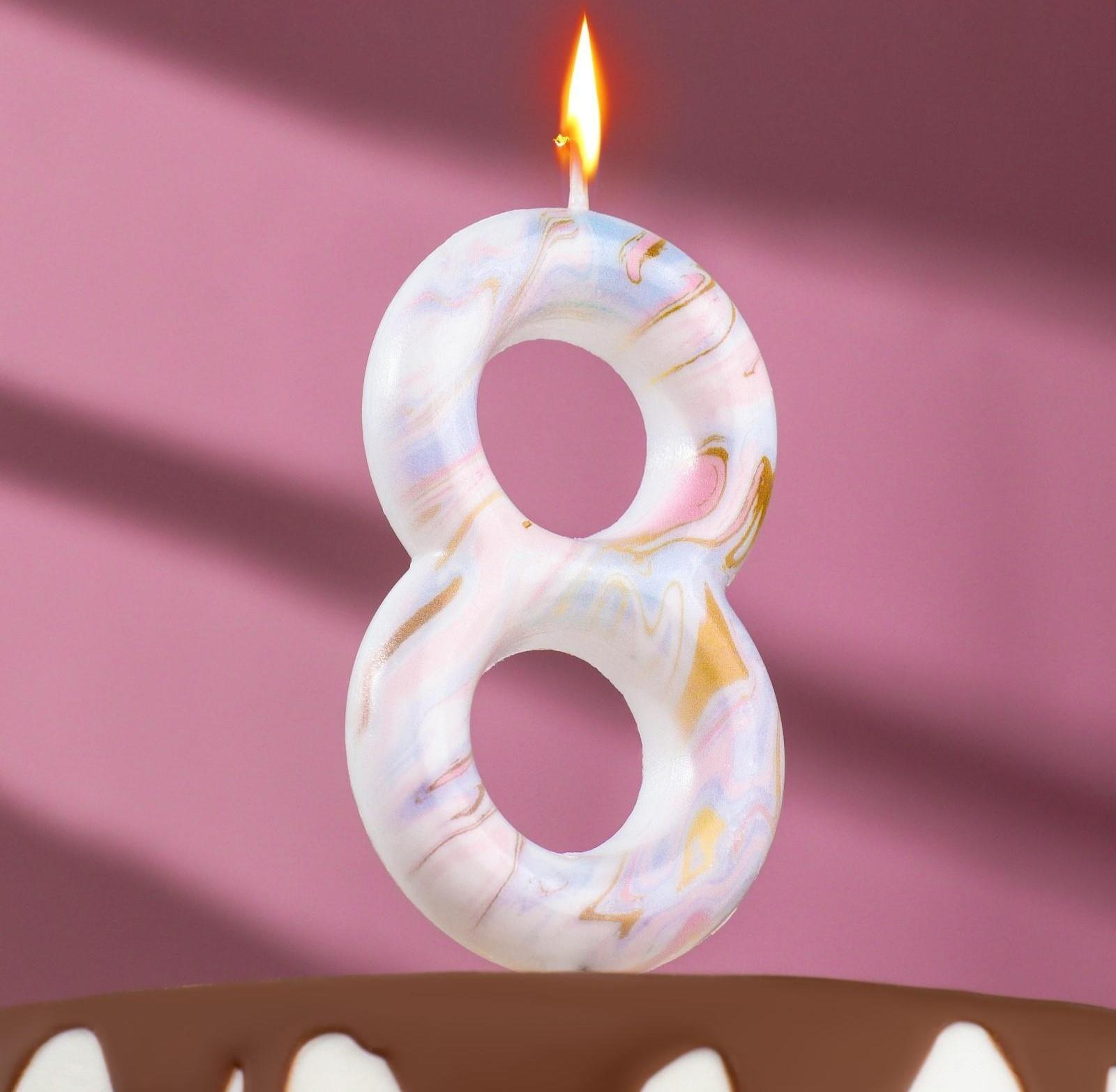 Свеча в торт 