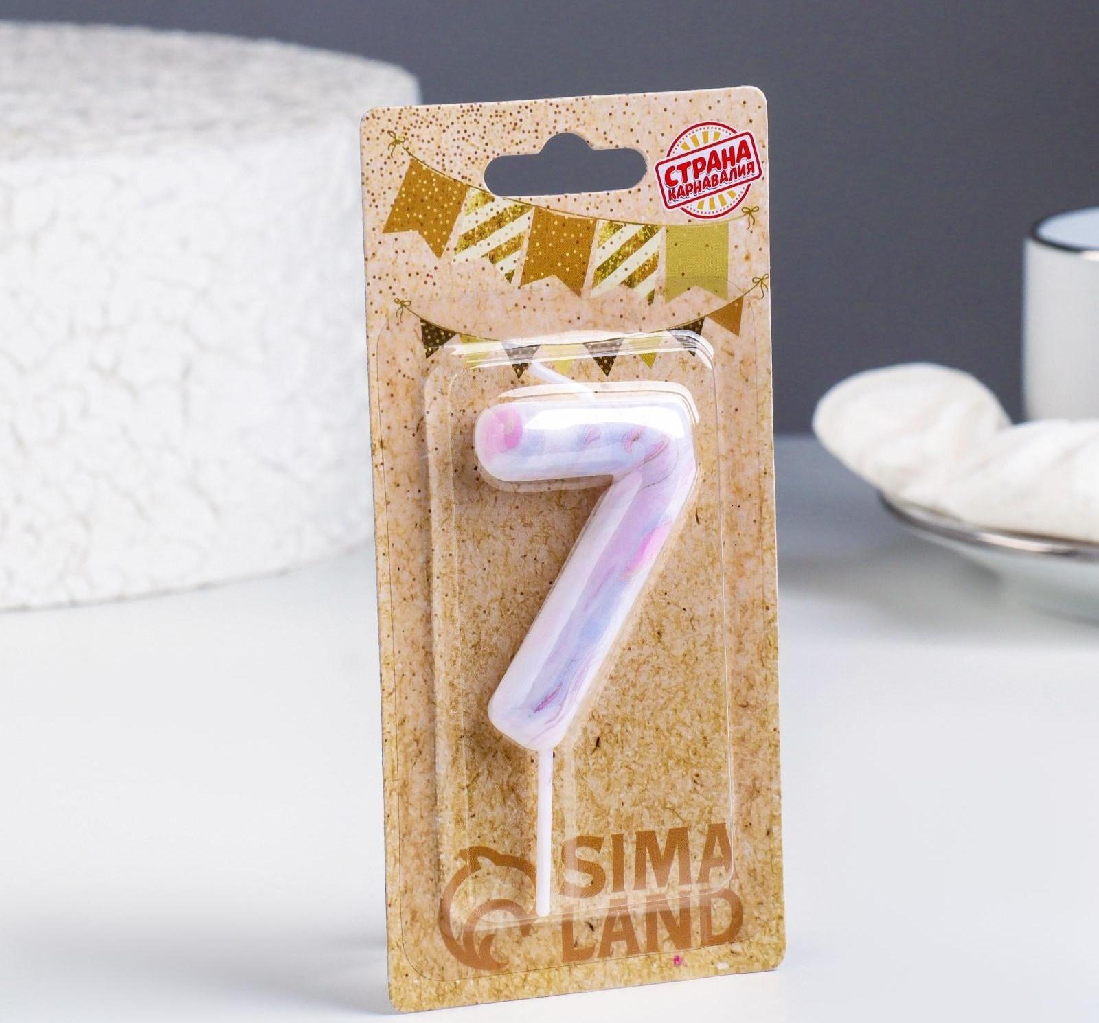 Свеча в торт 