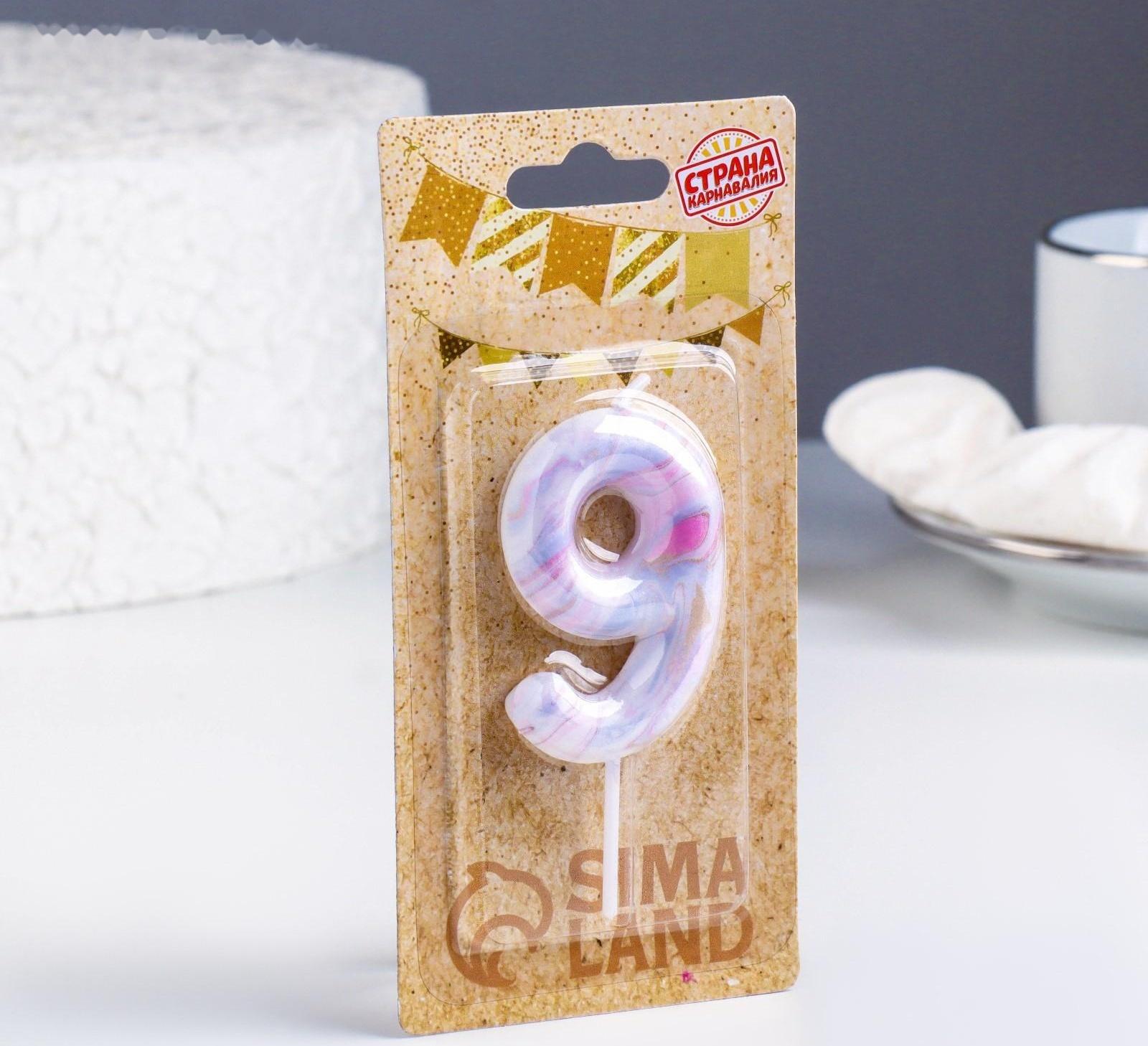 Свеча в торт 