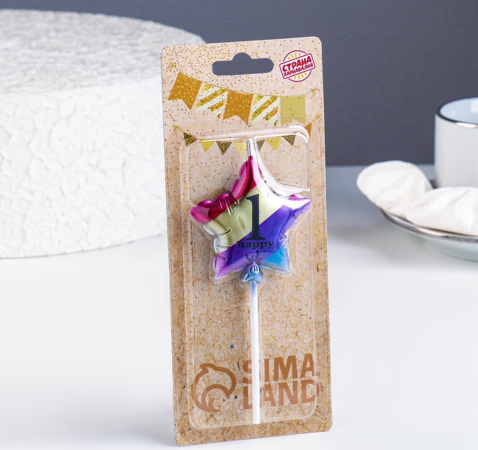 Свеча в торт 