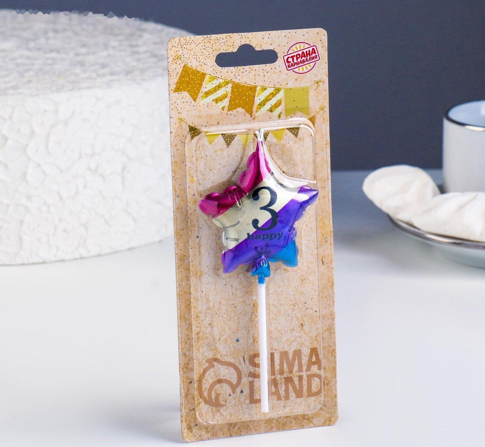 Свеча в торт 