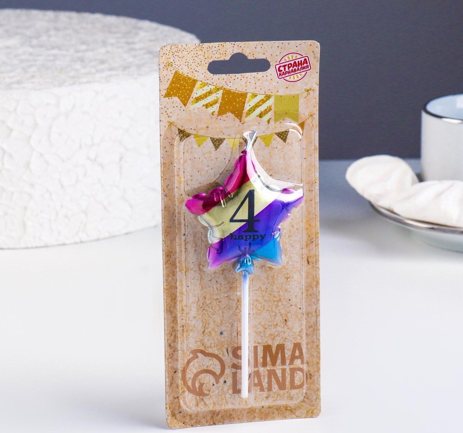 Свеча в торт 