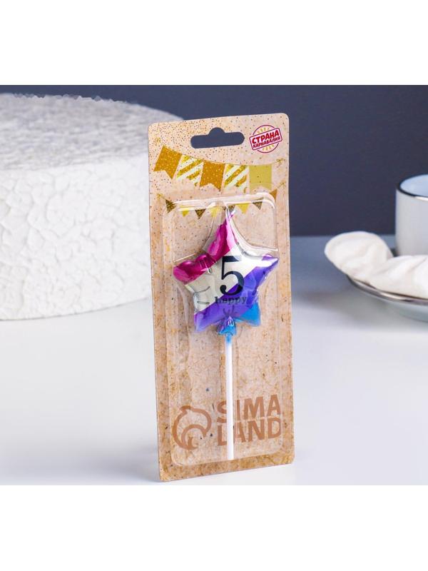 Свеча в торт 