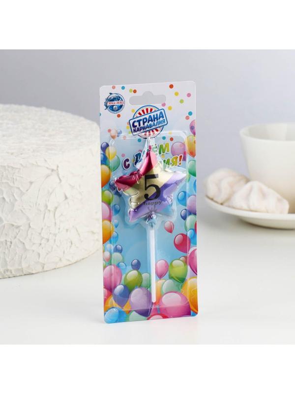 Свеча в торт 