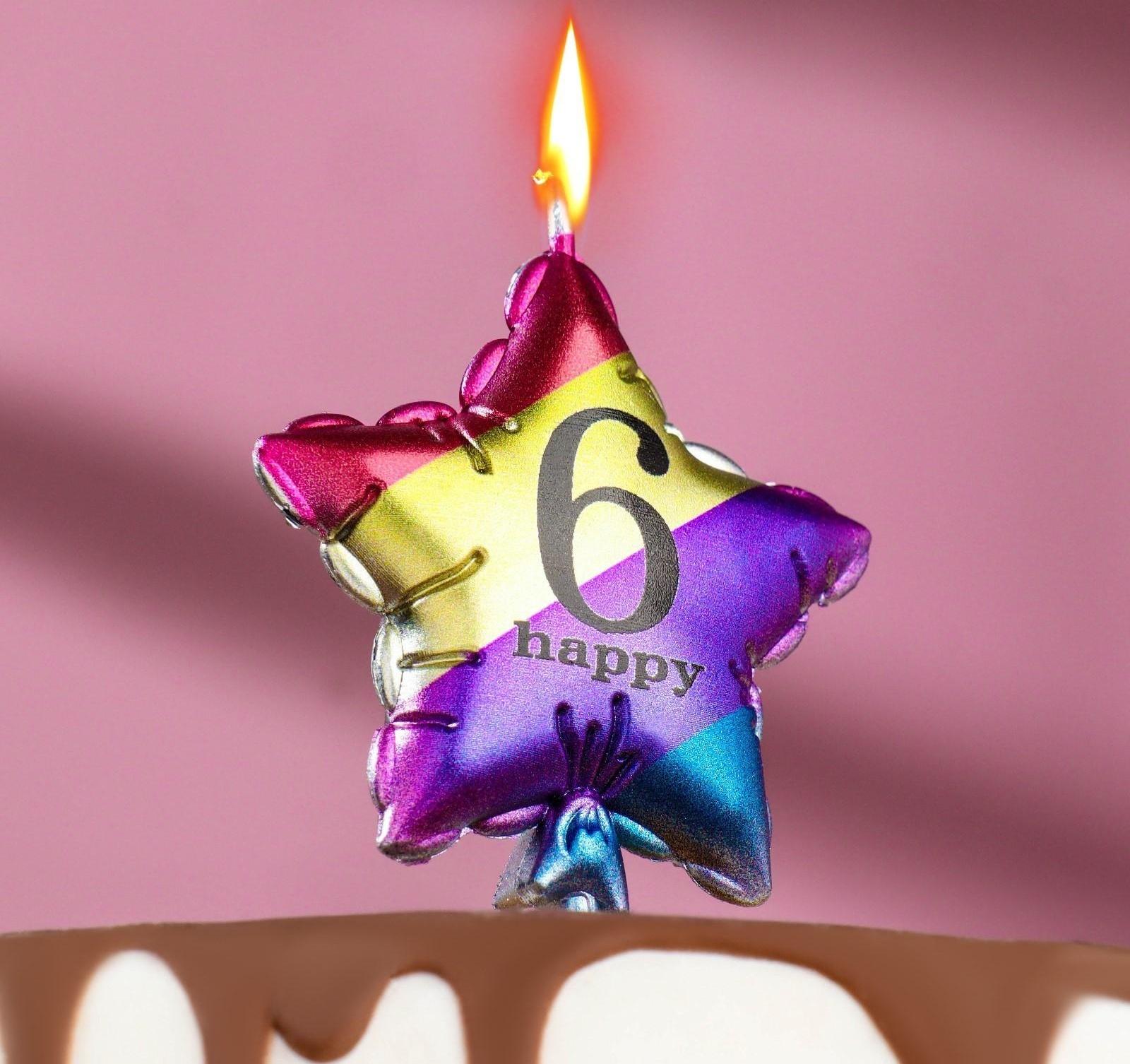 Свеча в торт 