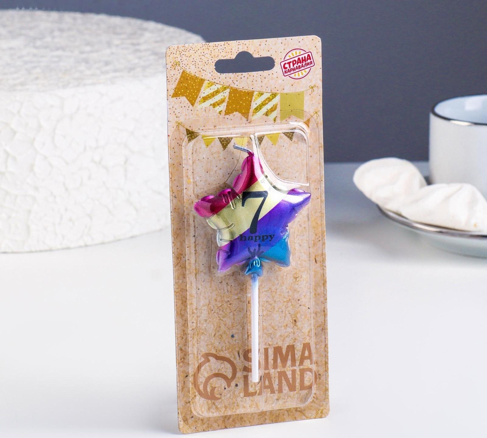 Свеча в торт 