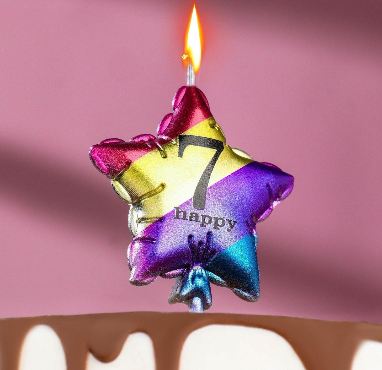 Свеча в торт 