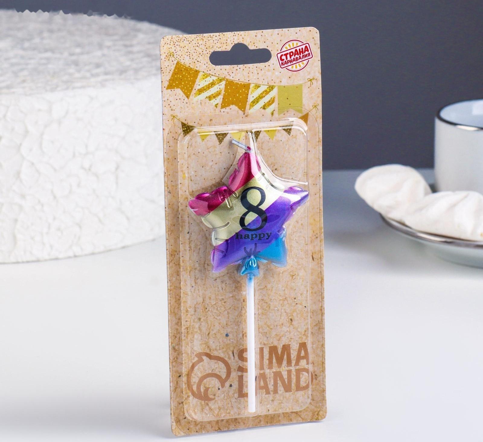 Свеча в торт 